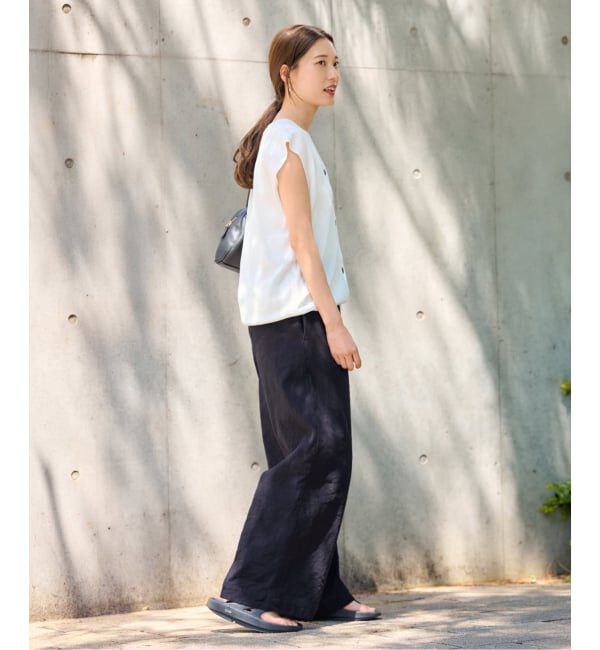 FRAMeWORK「≪追加予約≫綿麻イージーパンツ」|その他|