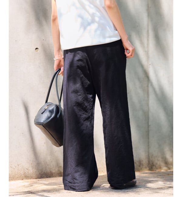 FRAMeWORK「≪追加予約≫綿麻イージーパンツ」|その他|