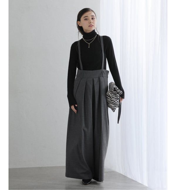  「【洗える】MARECHAL TERRE/マルシャルテル サスペンダーパンツ」|スラックス|