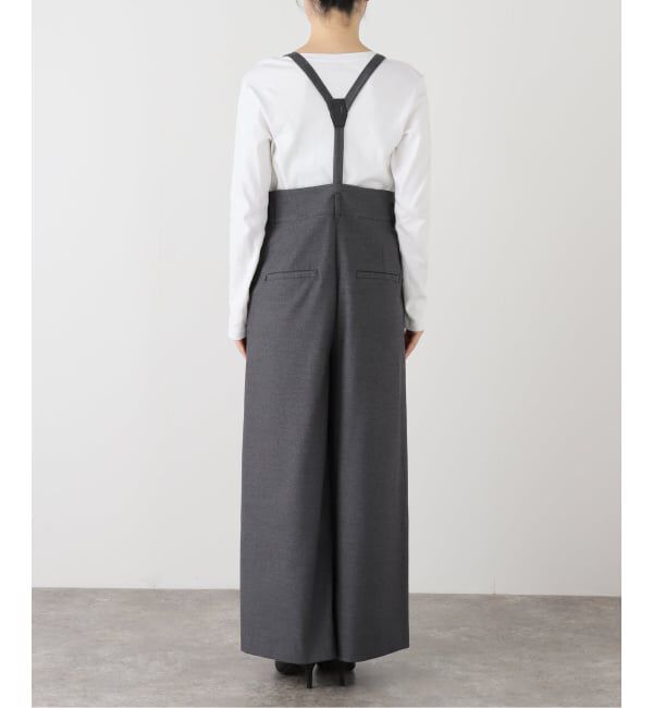 「【洗える】MARECHAL TERRE/マルシャルテル サスペンダーパンツ」|スラックス|