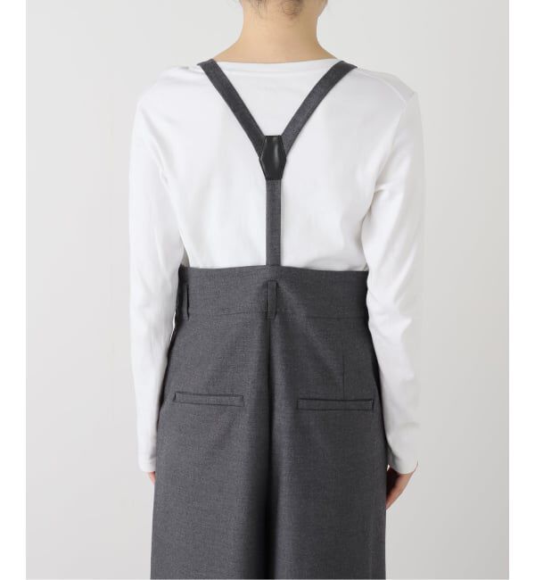  「【洗える】MARECHAL TERRE/マルシャルテル サスペンダーパンツ」|スラックス|