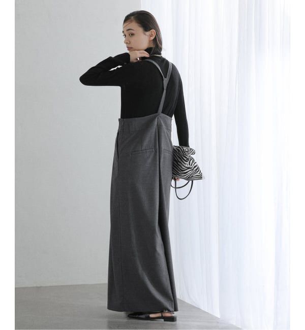  「【洗える】MARECHAL TERRE/マルシャルテル サスペンダーパンツ」|スラックス|