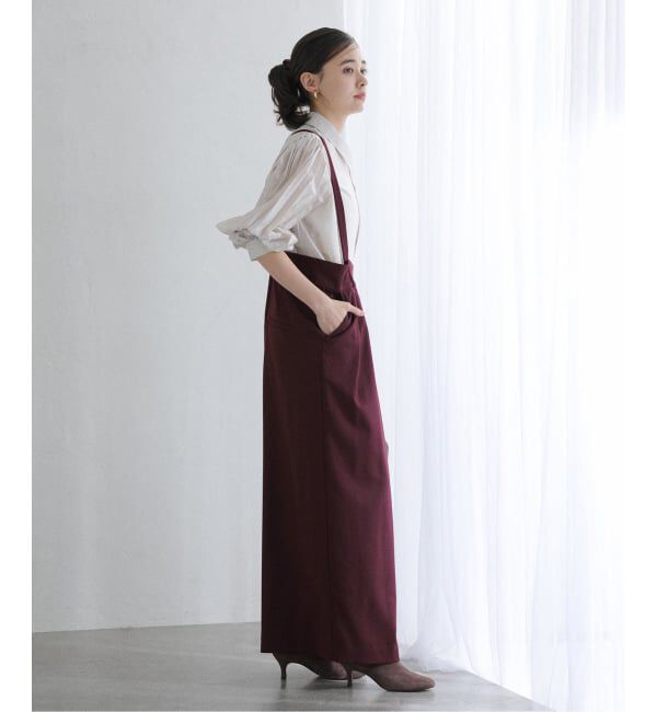  「【洗える】MARECHAL TERRE/マルシャルテル サスペンダーパンツ」|スラックス|