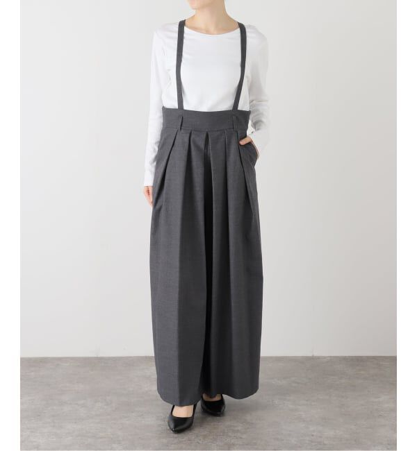  「【洗える】MARECHAL TERRE/マルシャルテル サスペンダーパンツ」|スラックス|