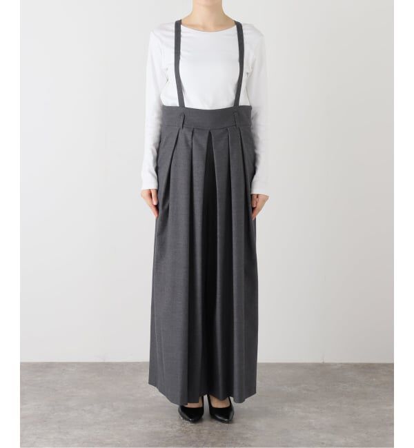  「【洗える】MARECHAL TERRE/マルシャルテル サスペンダーパンツ」|スラックス|