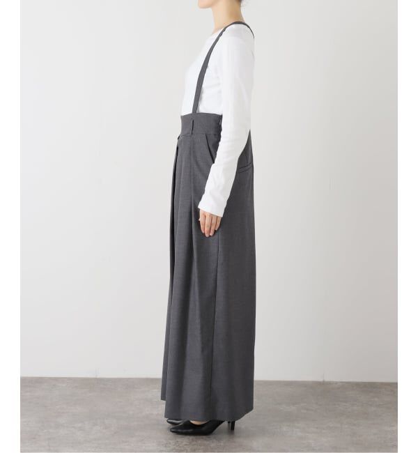  「【洗える】MARECHAL TERRE/マルシャルテル サスペンダーパンツ」|スラックス|