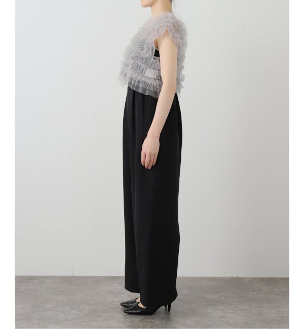  「《追加3》 チュールベストオールインワン」|スラックス|