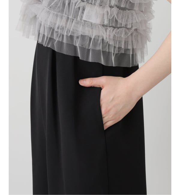  「《追加3》 チュールベストオールインワン」|スラックス|