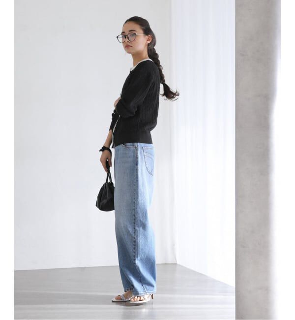  「《予約》【洗える】ケーブルニットカーディガン」|カーディガン|