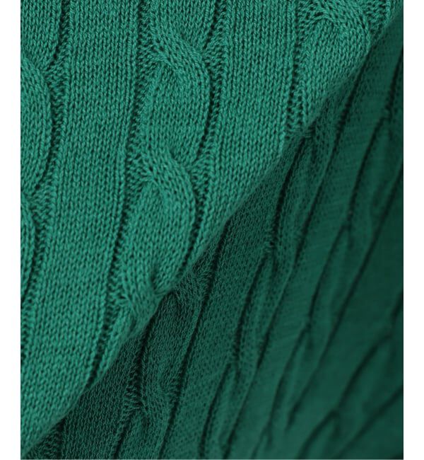  「《予約》【洗える】ケーブルニットカーディガン」|カーディガン|