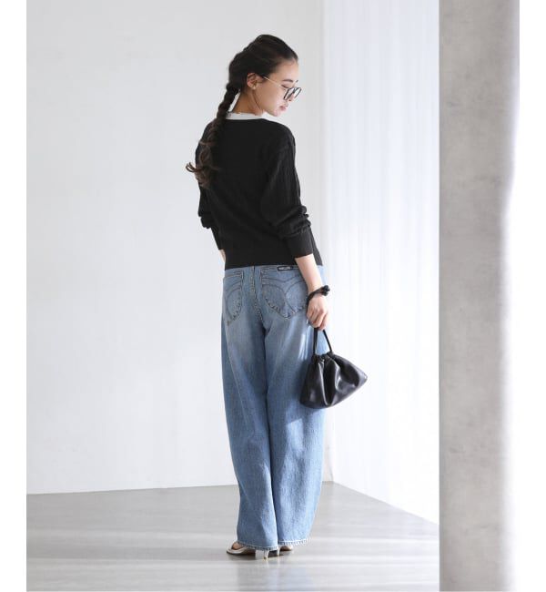  「《予約》【洗える】ケーブルニットカーディガン」|カーディガン|