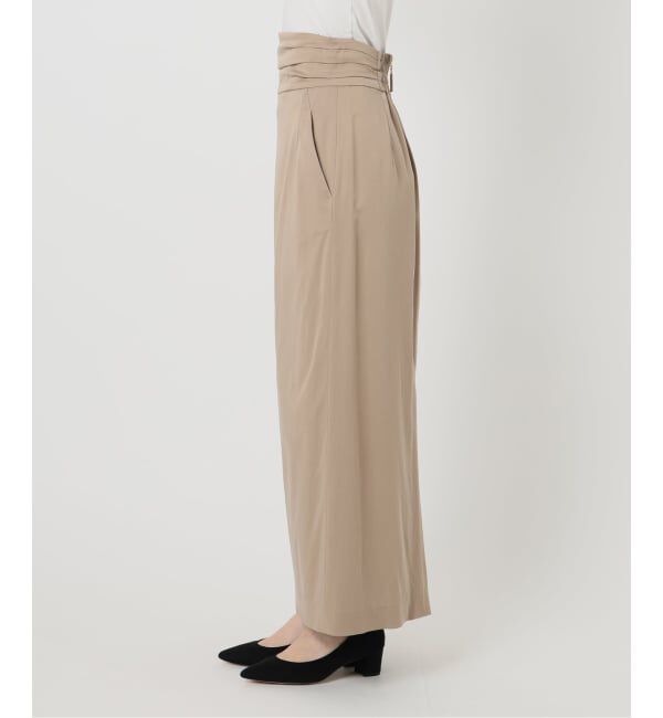  「【洗える】ウエストタックタイトスカート」|スカート|