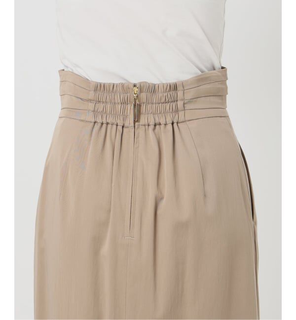  「【洗える】ウエストタックタイトスカート」|スカート|