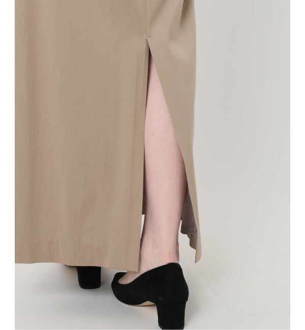  「【洗える】ウエストタックタイトスカート」|スカート|