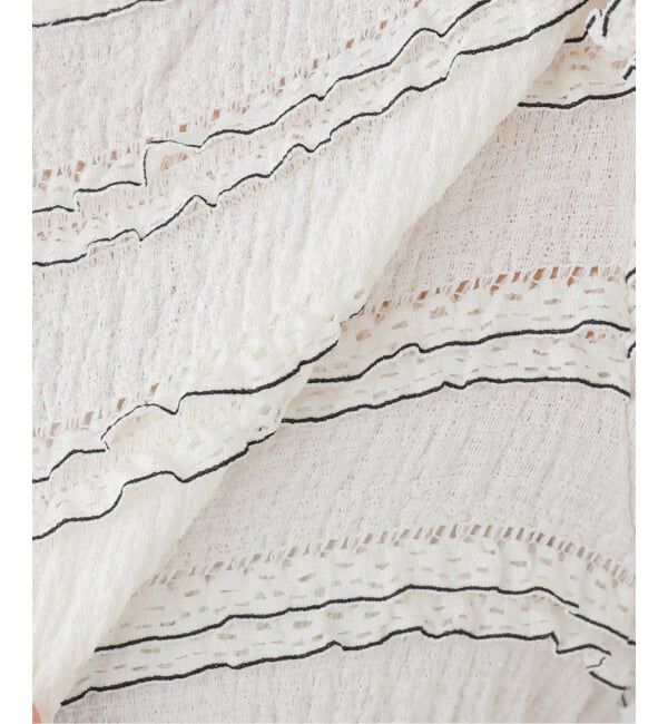  「【洗える】Mewl / ミュール ミニフリル2WAYカーデ」|カーディガン|