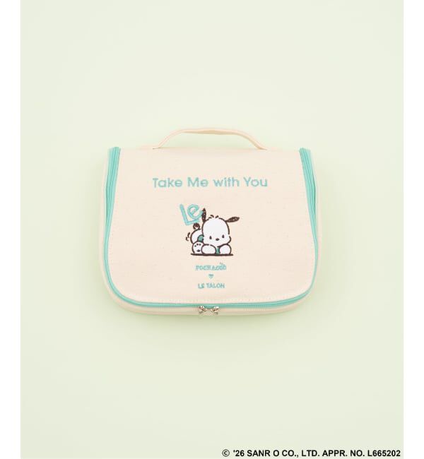  「Sanrio characters&times;LE TALON トラベルポーチ」|ポーチ|グリーン C