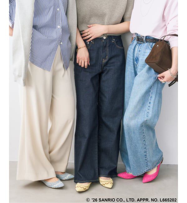  「Sanrio characters&times;LE TALON ポインテッドサシメッシュフラット」|その他|