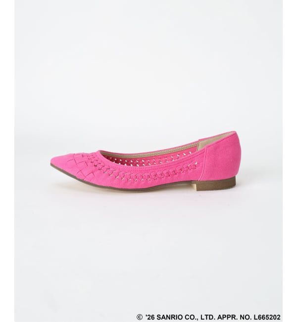  「Sanrio characters&times;LE TALON ポインテッドサシメッシュフラット」|その他|