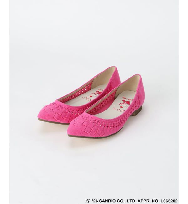  「Sanrio characters&times;LE TALON ポインテッドサシメッシュフラット」|その他|