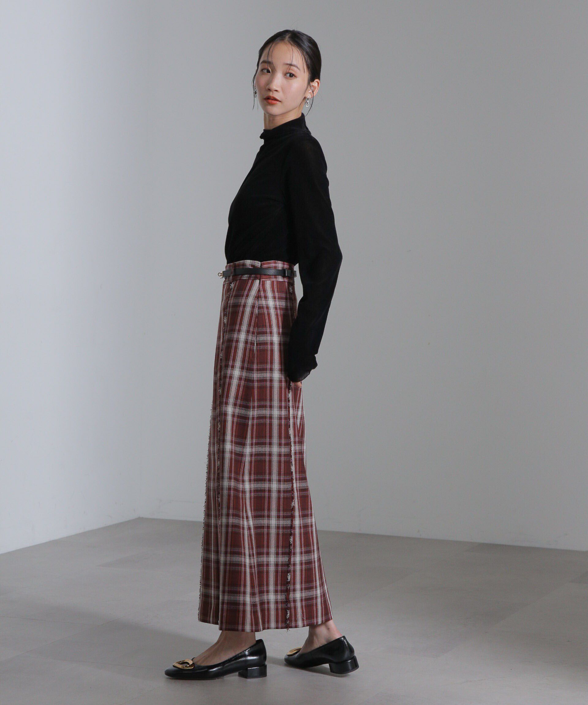 nano･universe「ベロアチュールタートルプルオーバー」|Tシャツ・カットソー|