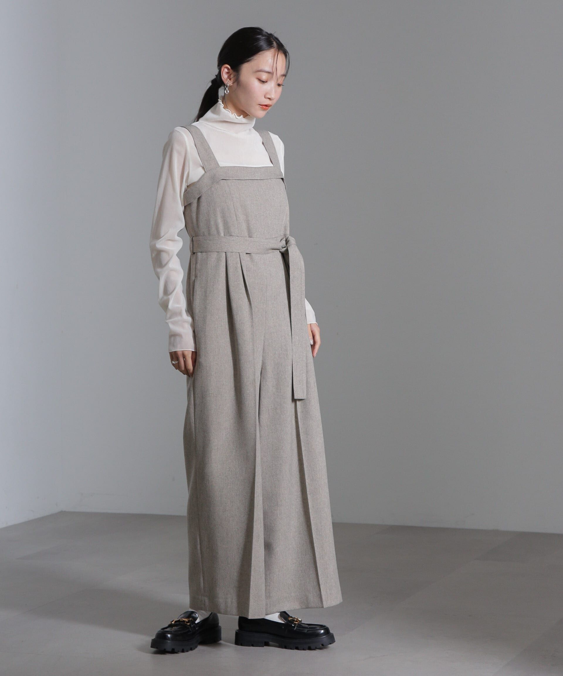 nano･universe「ベロアチュールタートルプルオーバー」|Tシャツ・カットソー|