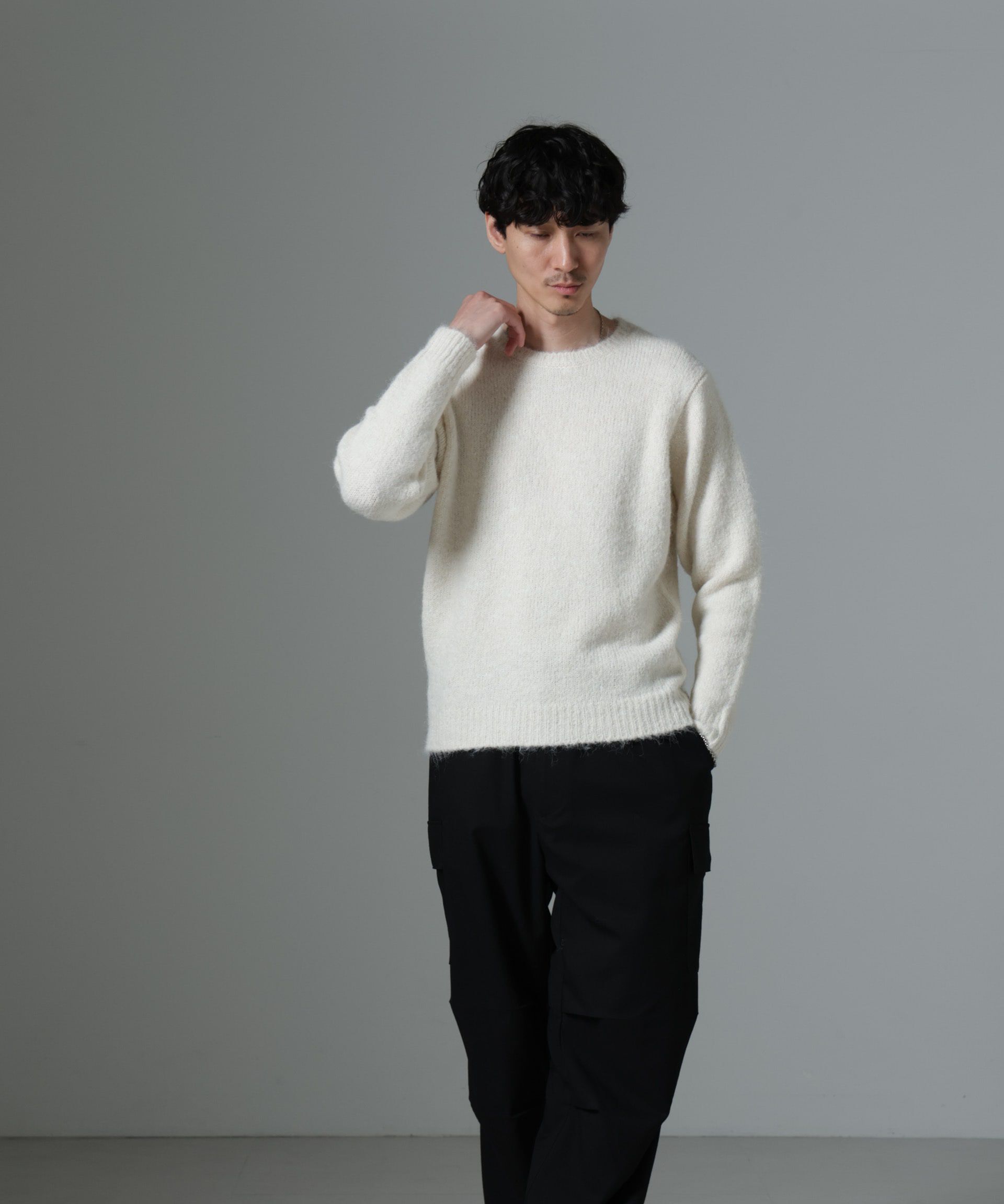 nano･universe「ノイズカモニット」|ニット・セーター|