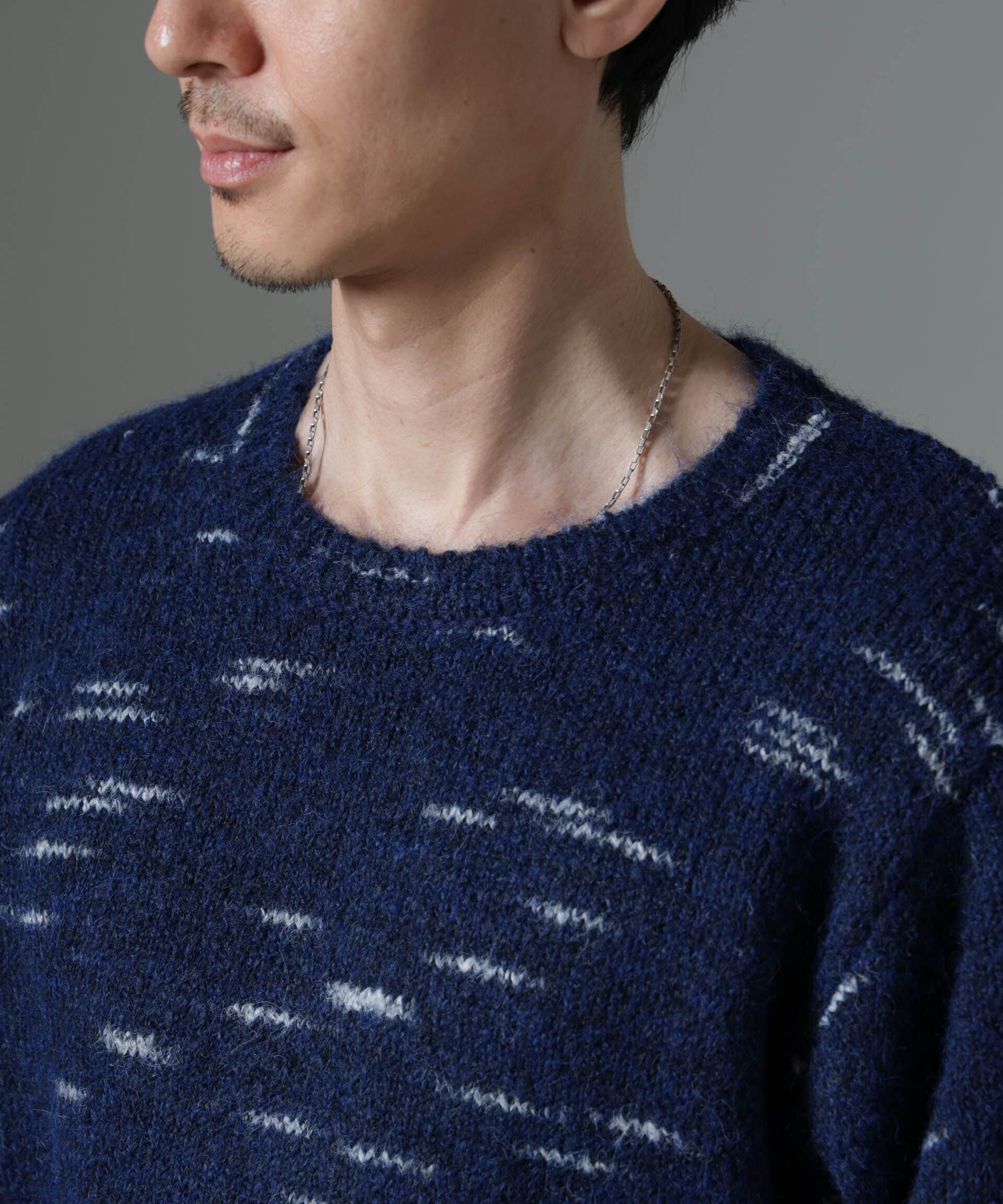 nano･universe「ノイズカモニット」|ニット・セーター|