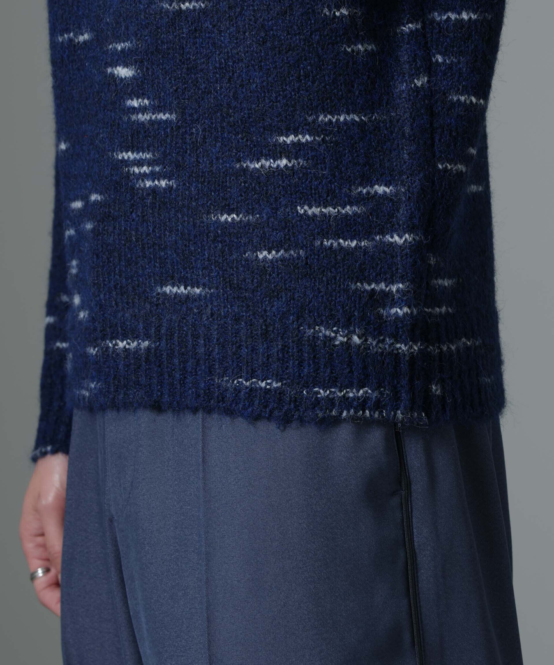 nano･universe「ノイズカモニット」|ニット・セーター|