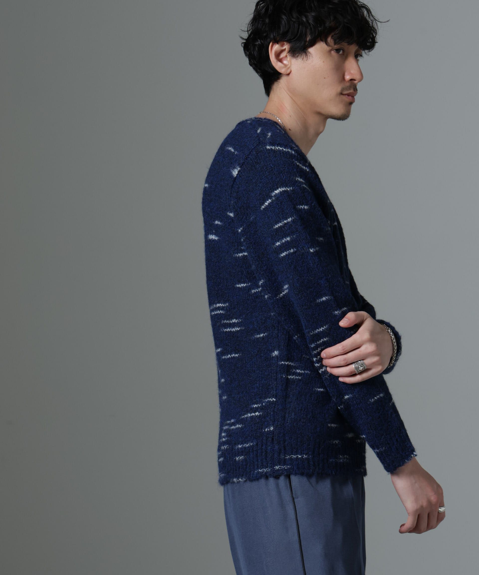 nano･universe「ノイズカモニット」|ニット・セーター|