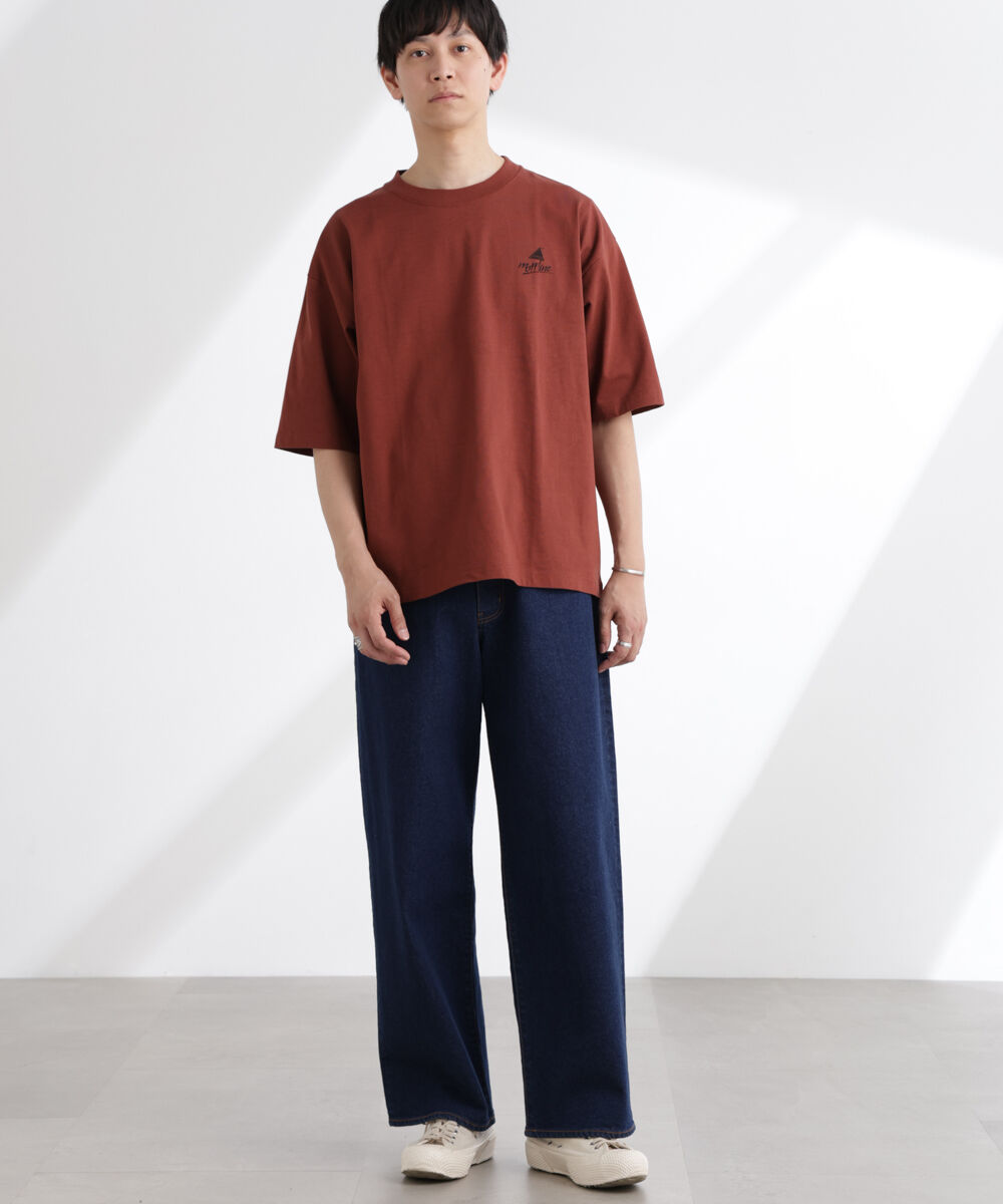 nano･universe「「MOFFISIE」1.0オリジナルプリント Tシャツ 半袖」|Tシャツ・カットソー|