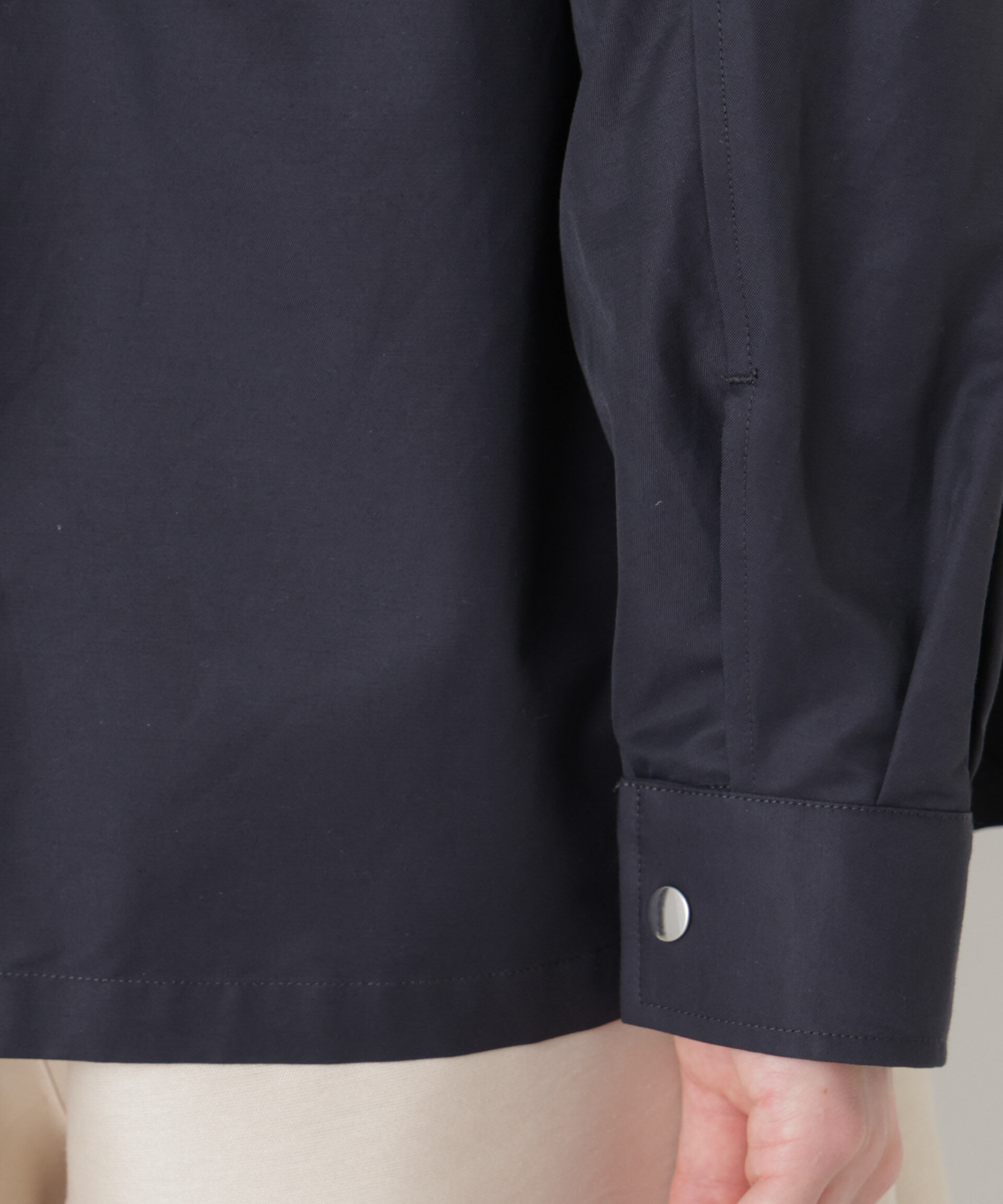 nano･universe「撥水フードブルゾン」|ブルゾン・スタジャン|