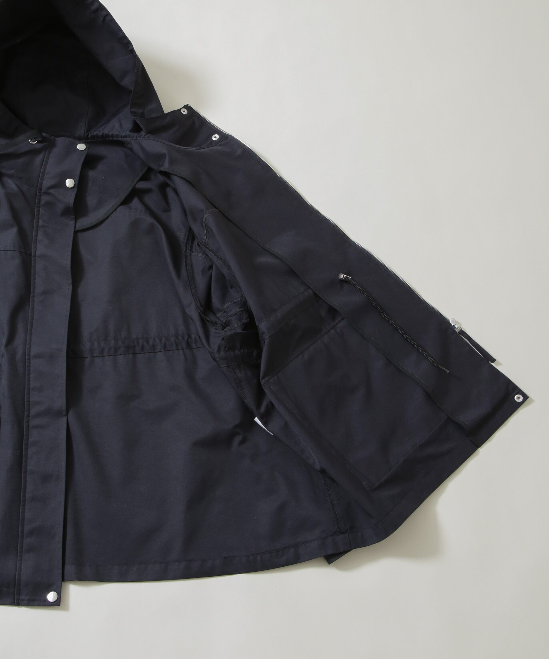 nano･universe「撥水フードブルゾン」|ブルゾン・スタジャン|