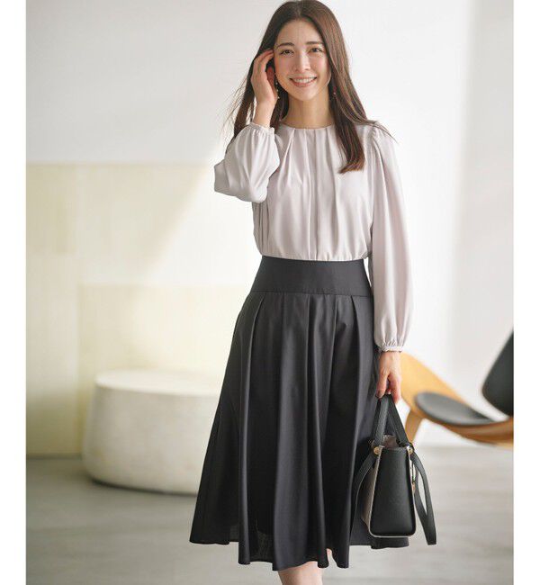 組曲「タックフレアカラースカート」|スカート|