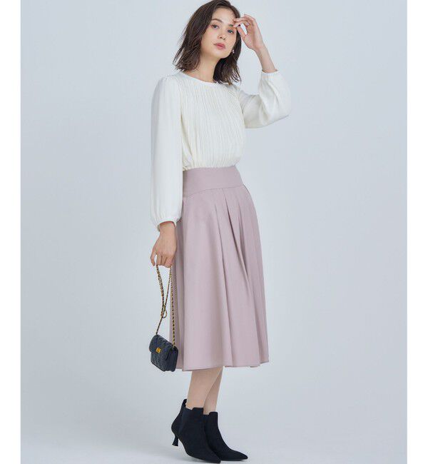 組曲「タックフレアカラースカート」|スカート|