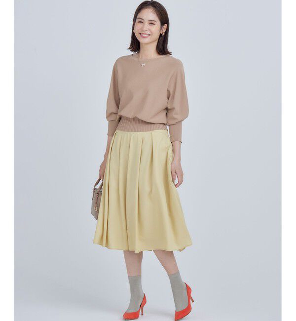 組曲「タックフレアカラースカート」|スカート|