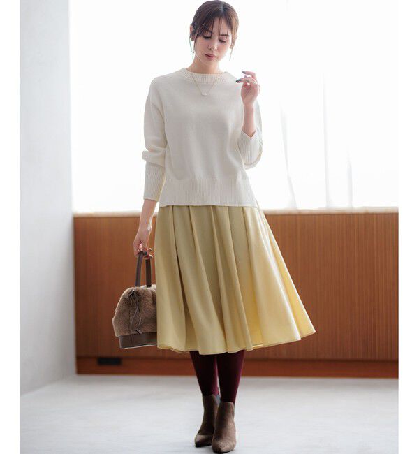 組曲「タックフレアカラースカート」|スカート|