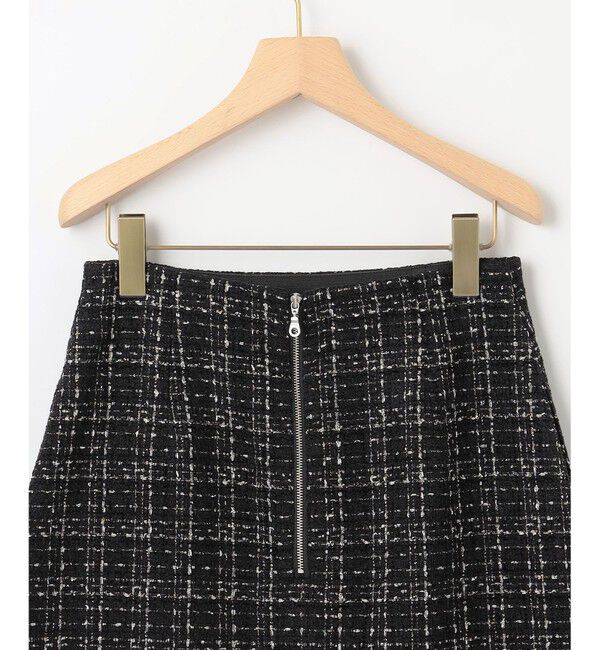 組曲「ラメステッチツイード スカート」|スカート|