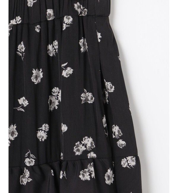 組曲「【加藤ローサさん着用 / レングス調整可能】ギャザーライトデシンティアード スカート」|スカート|