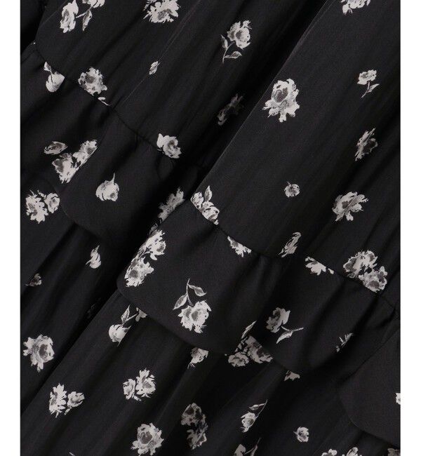 組曲「【加藤ローサさん着用 / レングス調整可能】ギャザーライトデシンティアード スカート」|スカート|