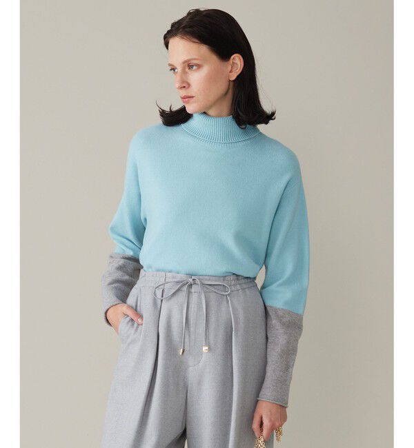 自由区「【洗える】セミウーステッドウールタートルネック ニット」|ニット・セーター|ﾒﾝｿｰﾙ&times;ﾗ