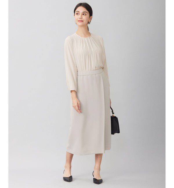 自由区「【セットアップ対応・洗える】トリアセダブルクロス スカート」|スカート|