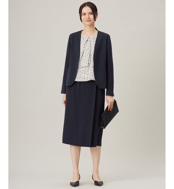 自由区「【セットアップ対応・洗える】トリアセダブルクロス スカート」|スカート|