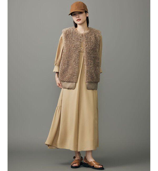 自由区「【カタログ掲載】ソフトシルクビエラ ワンピース」|ワンピース|