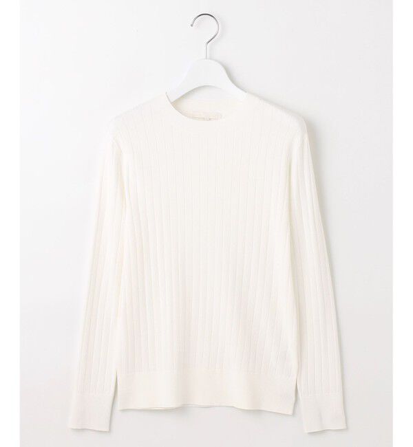 自由区「レーヨンストレッチリブインナー ニット」|ニット・セーター|