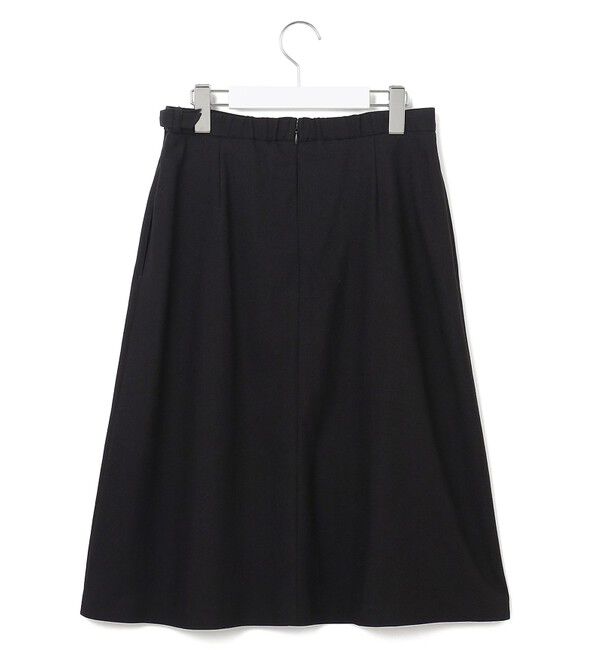 23区「【洗える/セットアップ対応】アイアスマットストレッチ フレア スカート」|スカート|
