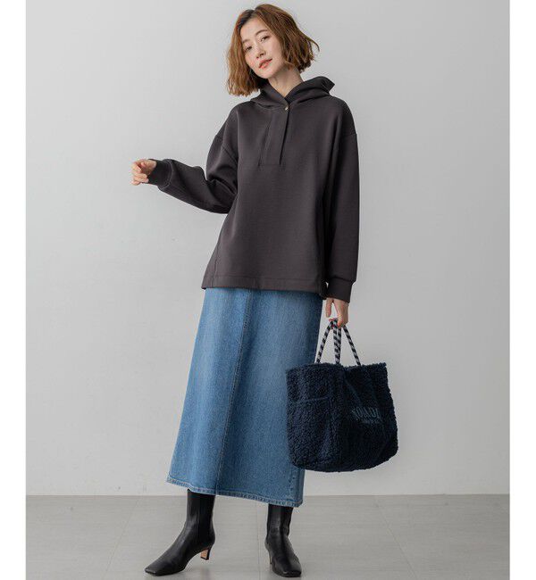 23区「【Oggi3月号掲載/新色追加/洗える】23区DENIM ストレッチ デニムスカート」|スカート|