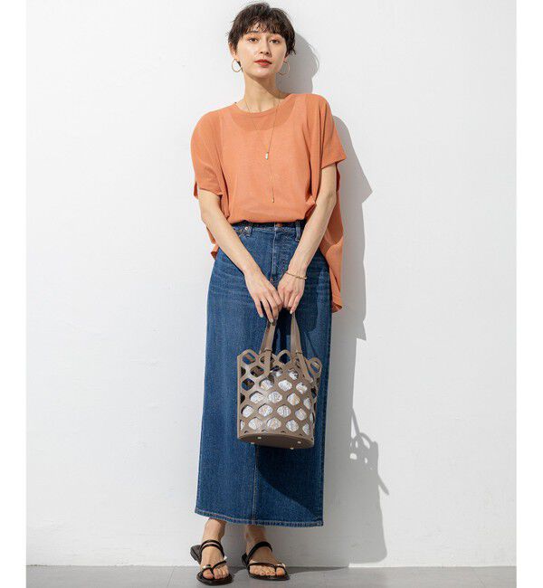 23区「【Oggi3月号掲載/新色追加/洗える】23区DENIM ストレッチ デニムスカート」|スカート|