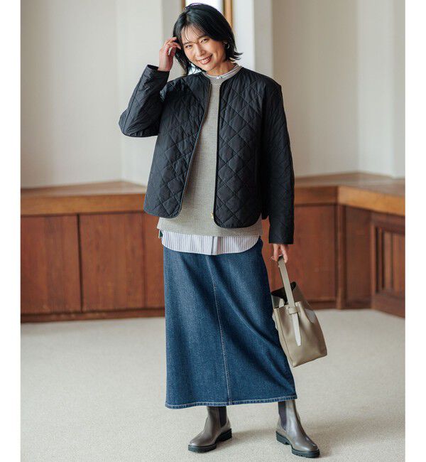 23区「【Oggi3月号掲載/新色追加/洗える】23区DENIM ストレッチ デニムスカート」|スカート|