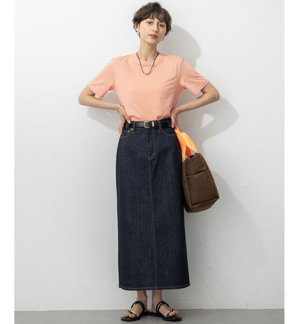 23区「【Oggi3月号掲載/新色追加/洗える】23区DENIM ストレッチ デニムスカート」|スカート|