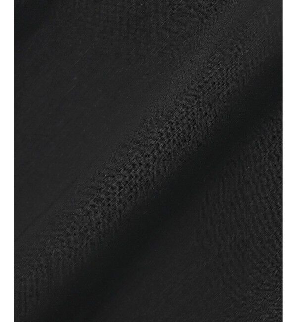 23区「【洗える】リネンレーヨンストレッチ スクエアネック オールインワン」|オールインワン|